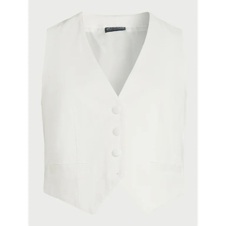 Scoop Women’s Tailored Vest, Sizes XS-XXL | Walmart (US)