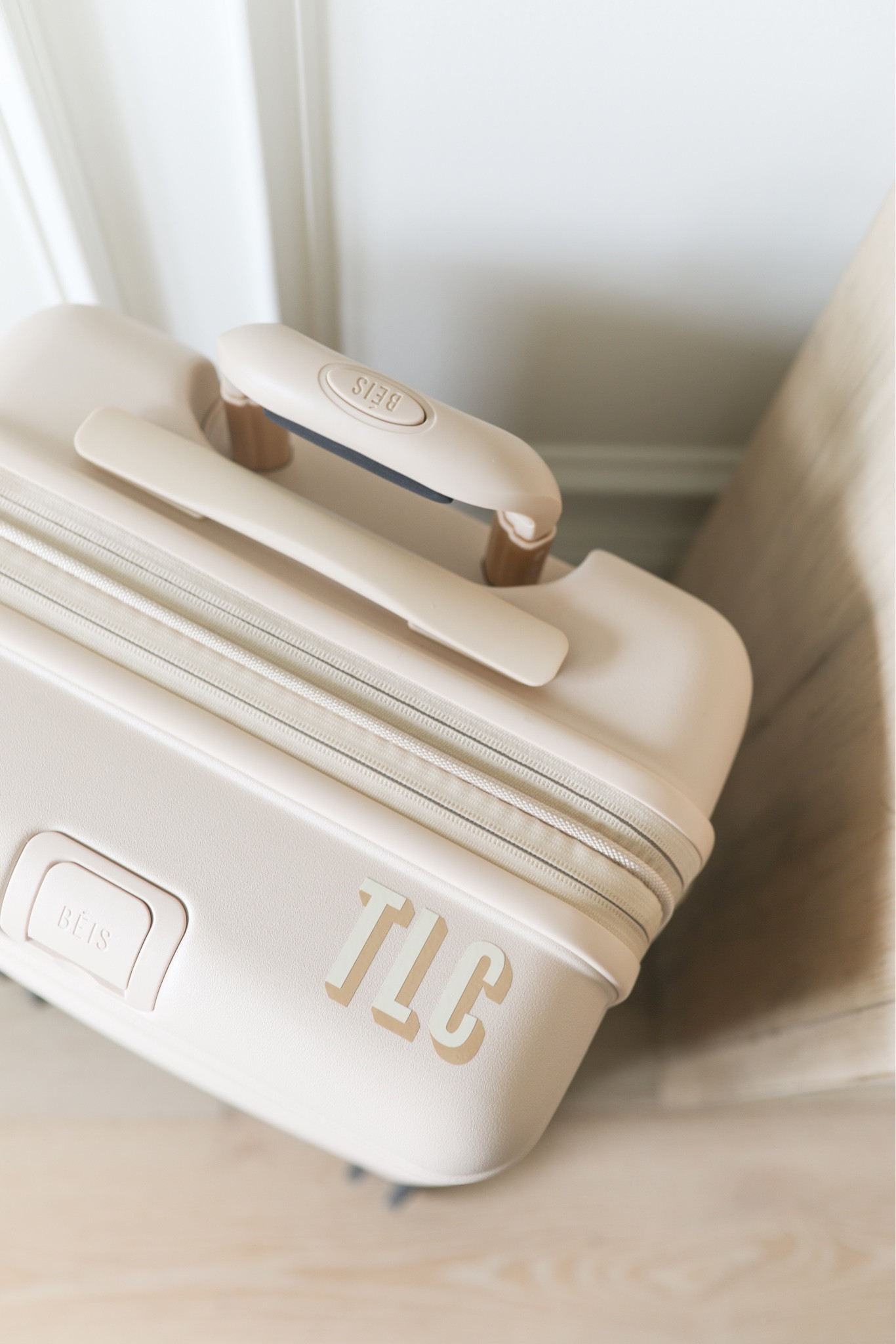 Monogram store luggage stickers