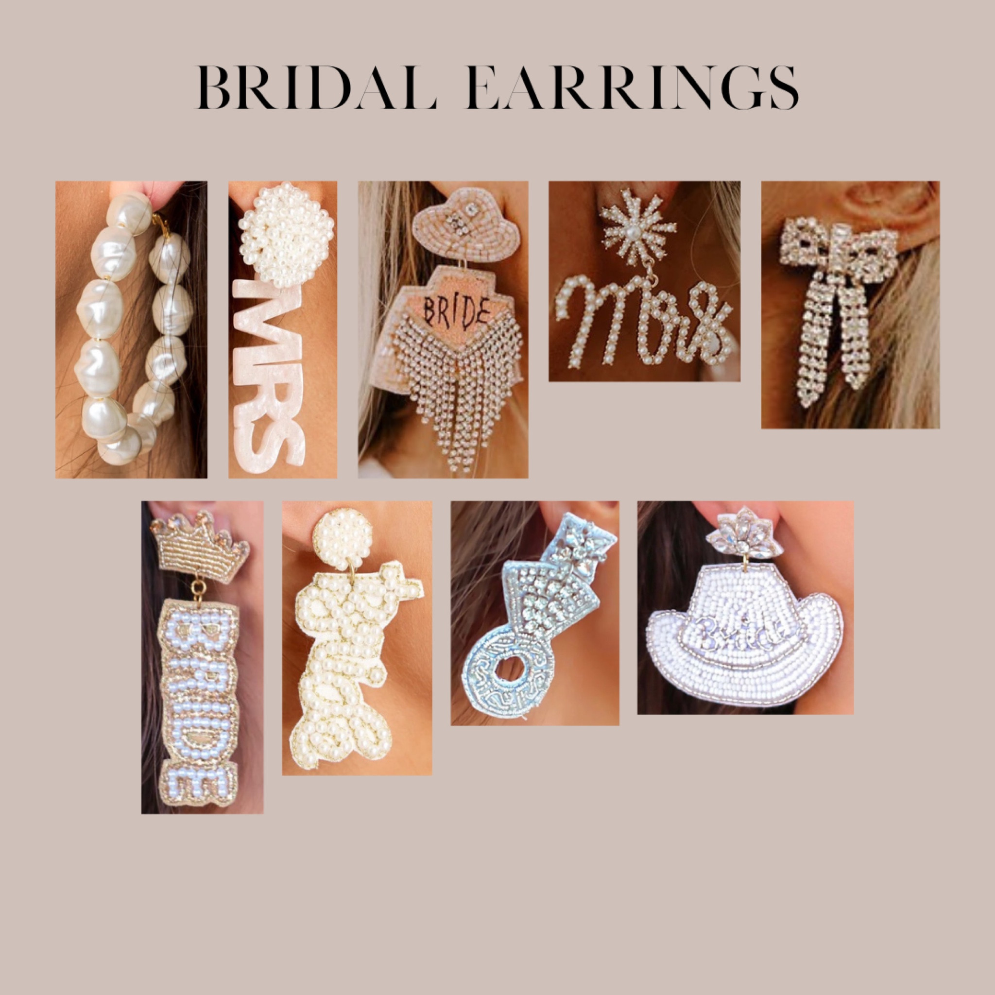 Bridal Accessories 🤍💍


Bride, Bride to be, bridal accessories, wedding accessories, bridal purse, white handbag, engagement party dress, white dress, wedding, graduation dress, summer dress, bride outfits, bride dresses, rehearsal dinner, bridal shower, white bow dress, bachelorette, bachelorette dress, white mini dress. white midi dress, white maxi dress, bride earrings 

#LTKwedding #LTKstyletip #LTKunder50