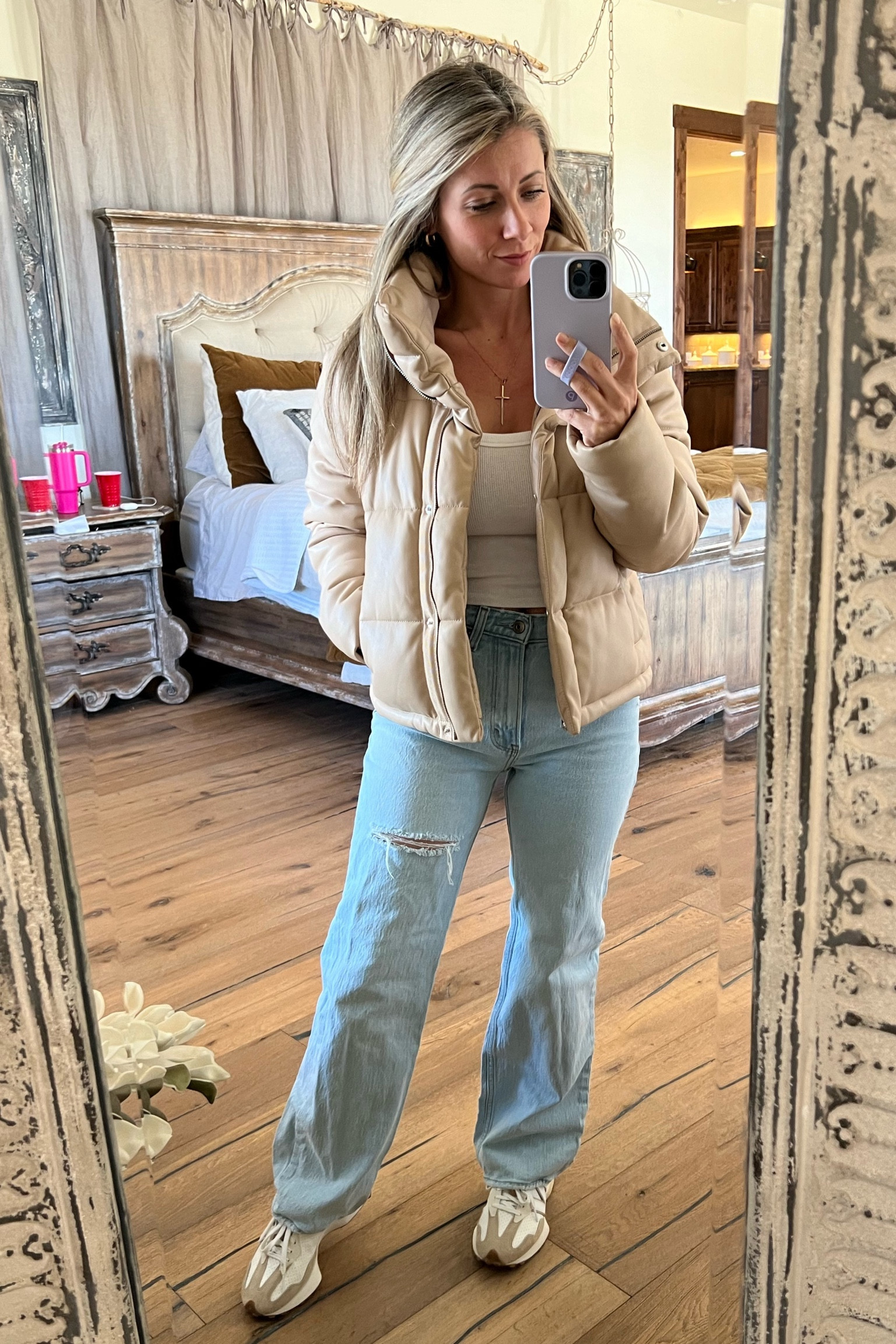 Abercrombie puffer jacket! Tan is OOS but grab the black or brown! It is soo good and I wear it all the time in the winter! 

#LTKGiftGuide #LTKCyberWeek #LTKsalealert