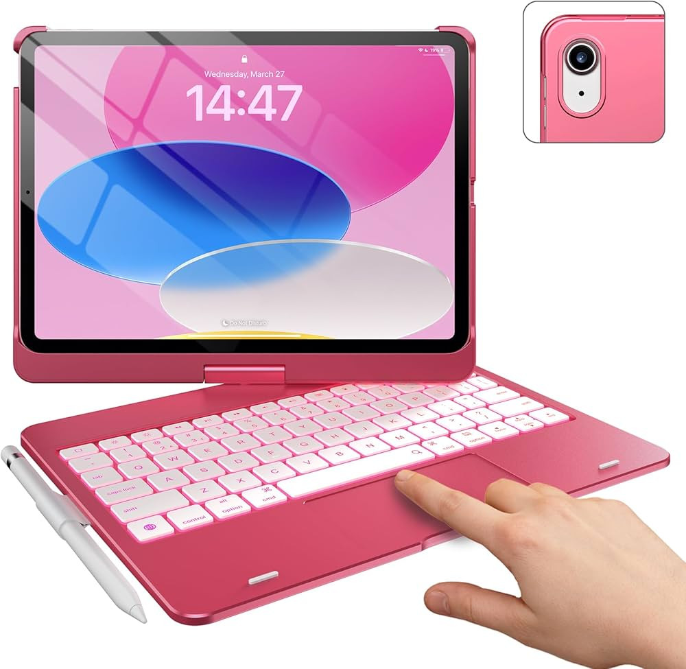 typecase Touch iPad 10th Generation Case with Keyboard (10.9", 2022), Multi-Touch Trackpad, 11 Co... | Amazon (US)