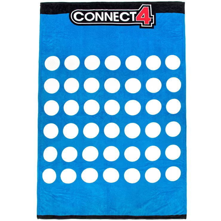 Connect 4 Game Blanket | Target