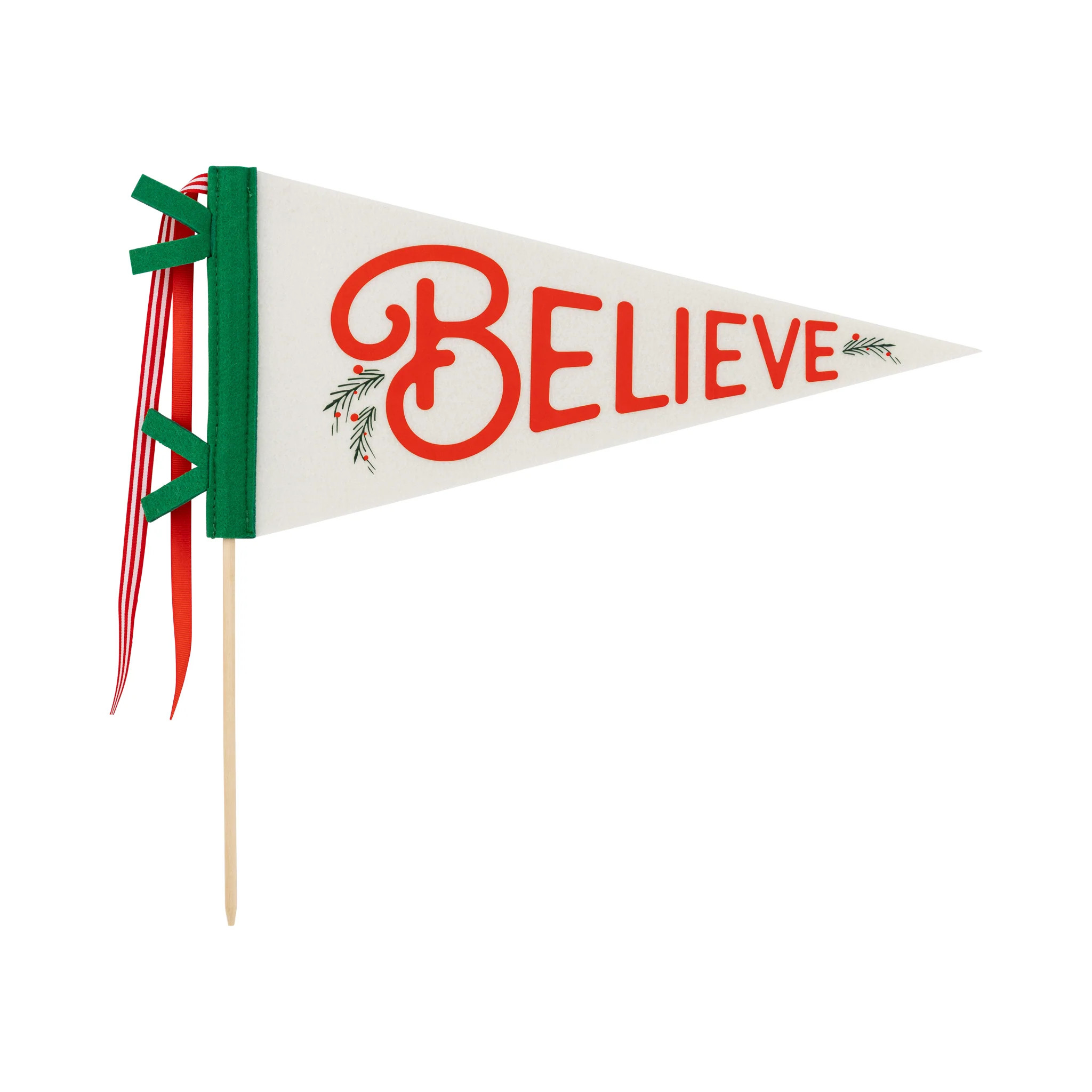 Believe Felt Pennant Banner | My Mind's Eye