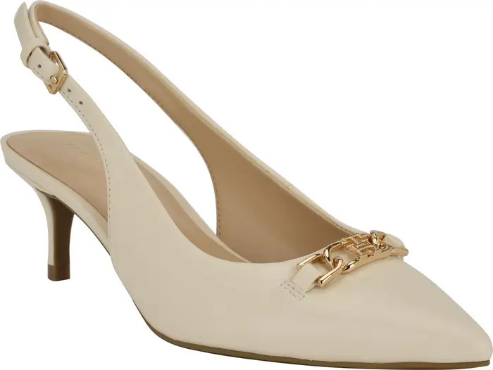 Tommy Hilfiger Tienna Slingback Pointed Toe Pump (Women) | Nordstrom | Nordstrom