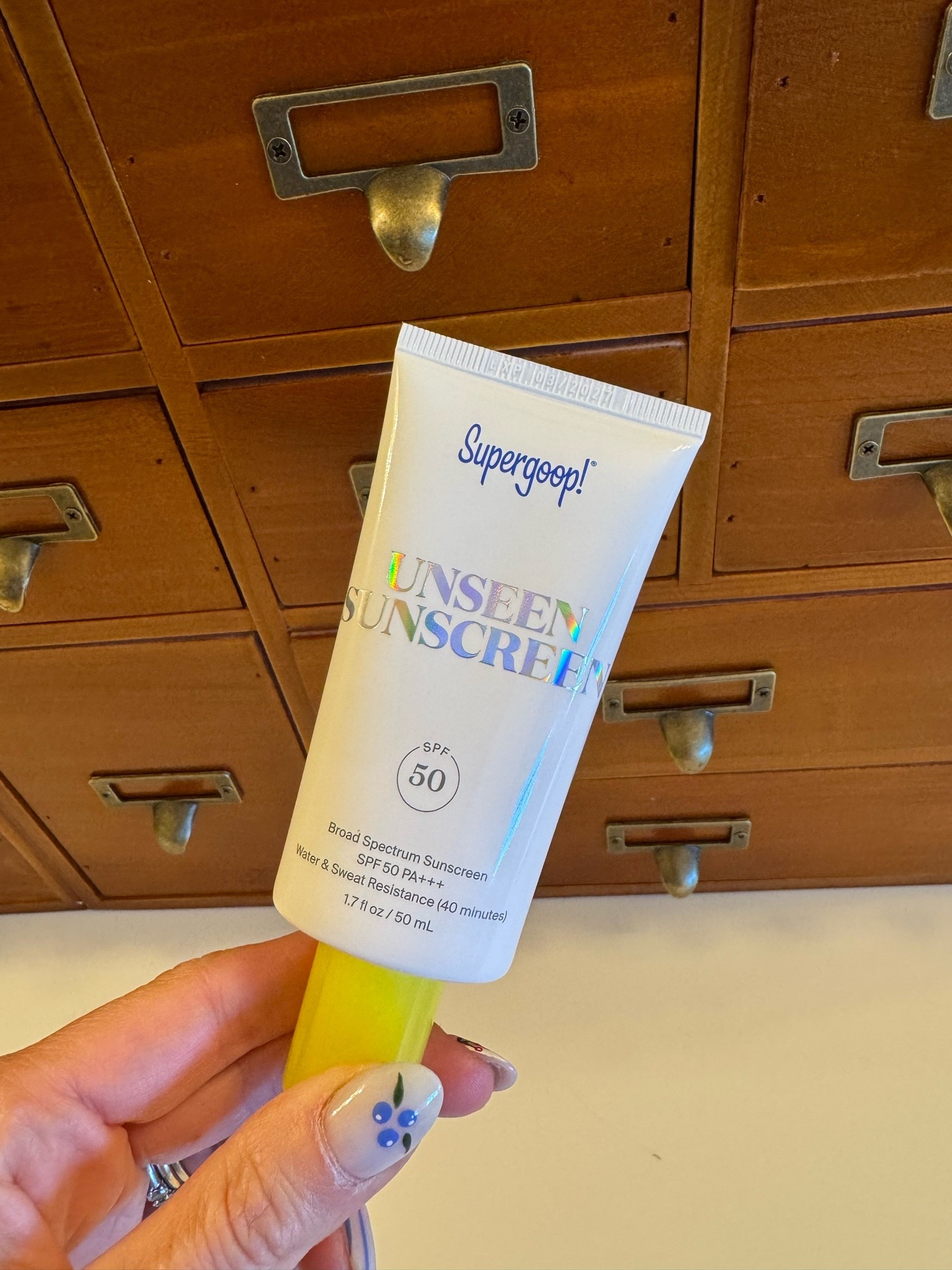 If you know, you know. the sunscreen, I reached for all summer long