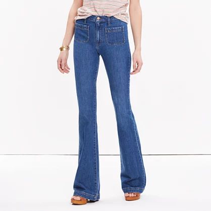 Flea Market Flare Jeans: Sailor Edition in Lucy Wash | Madewell