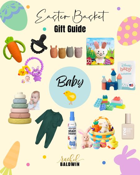 I don’t know how, but we are already less than a month away from 🐰Easter! Now that it’s time to start thinking about ideas for your little’s Easter baskets, here are a few ideas for BABY that are sure to be popular, including spring-inspired teethers, the softest bamboo footie, and the sweetest board book 🥕 

#LTKbaby #LTKunder50 #LTKsalealert