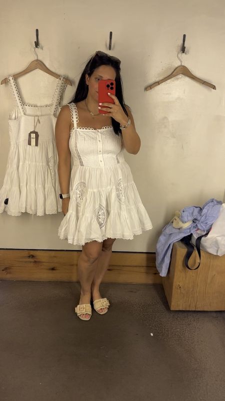 The cutest white romper for the summer: would look so cute with cowboy boots and a belt. Love the ruffles and frills! Runs a bit big so size down! 

#LTKstyletip #LTKmidsize #LTKSeasonal