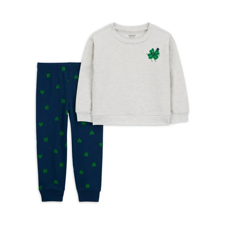 Carter's Child of Mine Toddler Boy St. Patrick's Day Outfit Set, Sizes 12M-5T | Walmart (US)