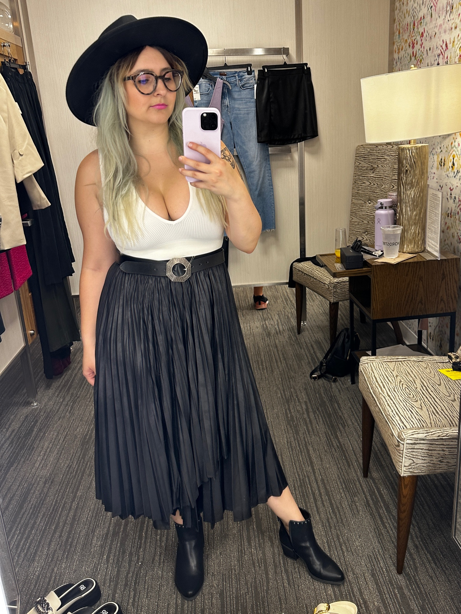 Omfg talk about western witchy outfit of dreams 😩👏👏👏 skirt is TTS and sooo comfy + stretchy!!

#LTKunder100 #LTKsalealert #LTKxNSale