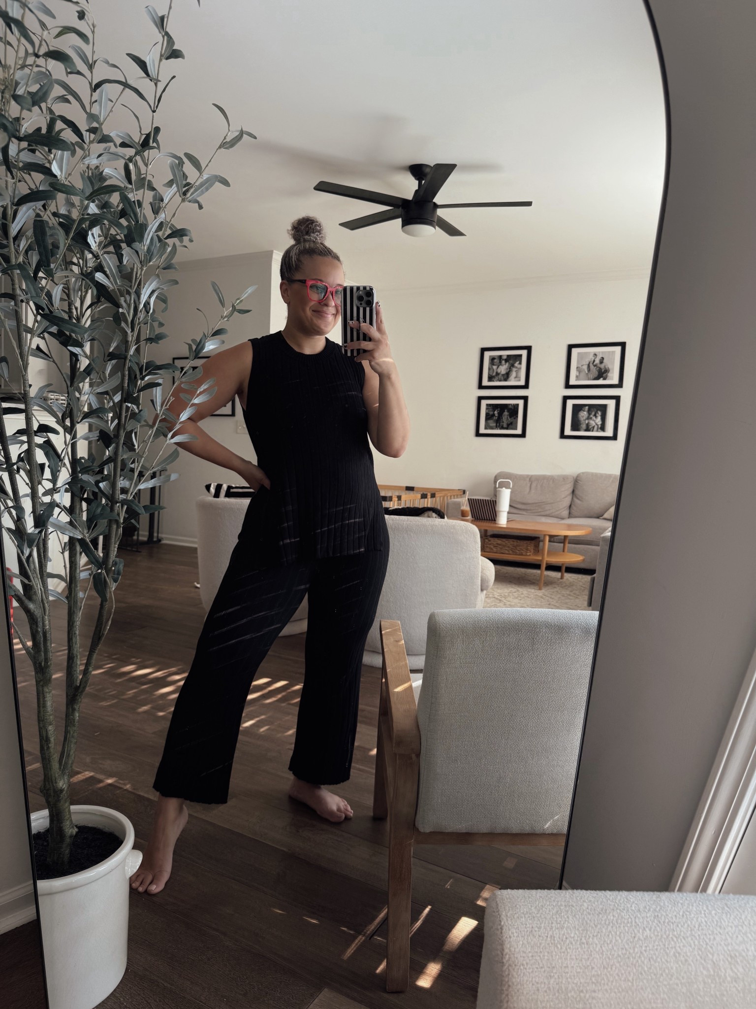 Amazon loungewear, stay at home mom outfit 