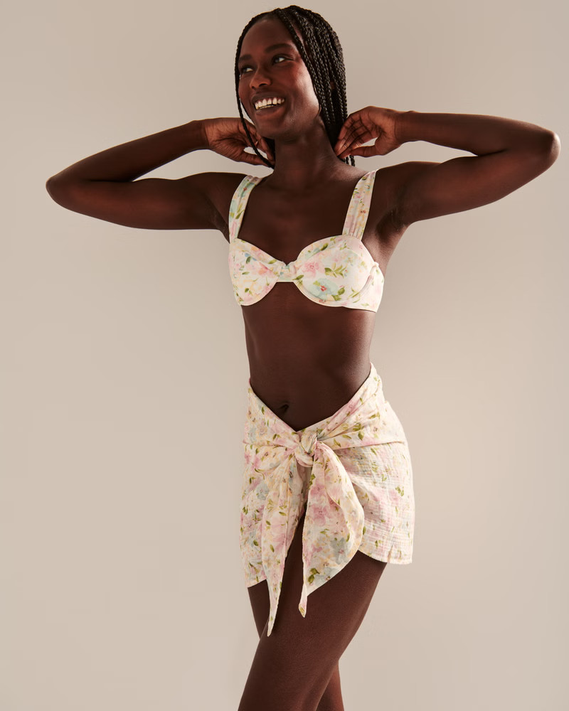 Women's Mini Sarong Coverup | Women's | Abercrombie.com | Abercrombie & Fitch (US)