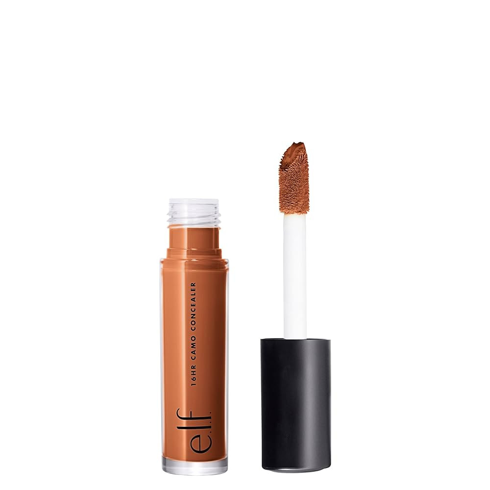 e.l.f. 16HR Camo Concealer, Full Coverage & Highly Pigmented, Matte Finish, Deep Cinnamon, 0.203 ... | Amazon (US)