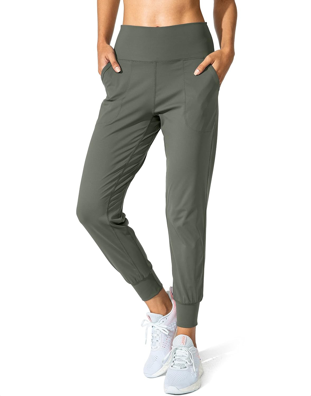 G Gradual Women's Joggers High Waisted Yoga Pants with Pockets Loose Leggings for Women Workout, Athletic, Lounge | Amazon (US)