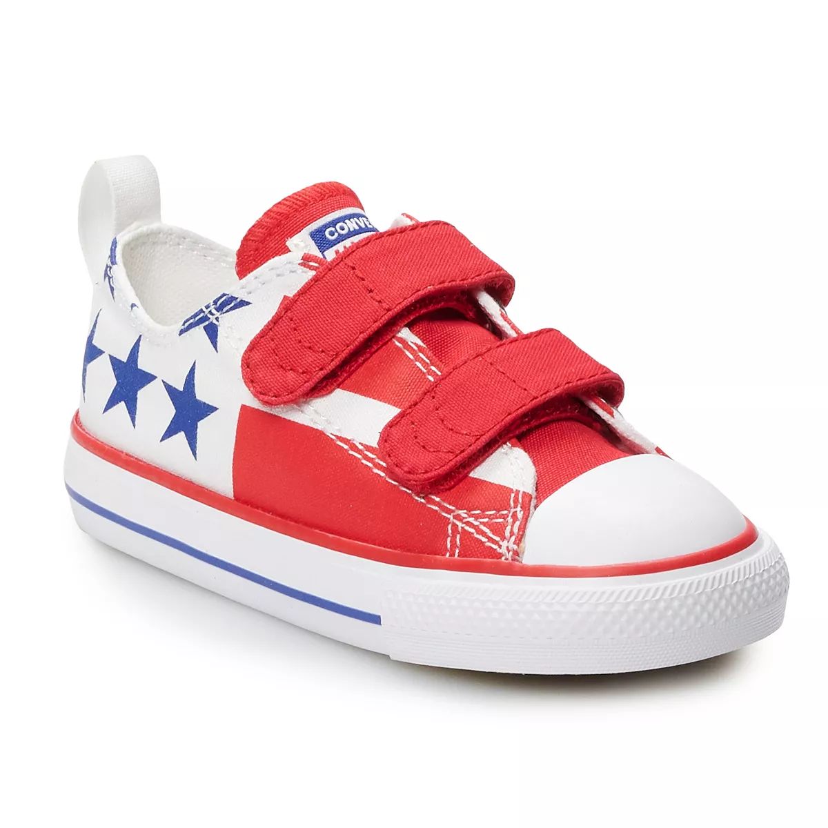 Toddler Converse Chuck Taylor All Star Stars & Stripes 2V Sneakers | Kohl's