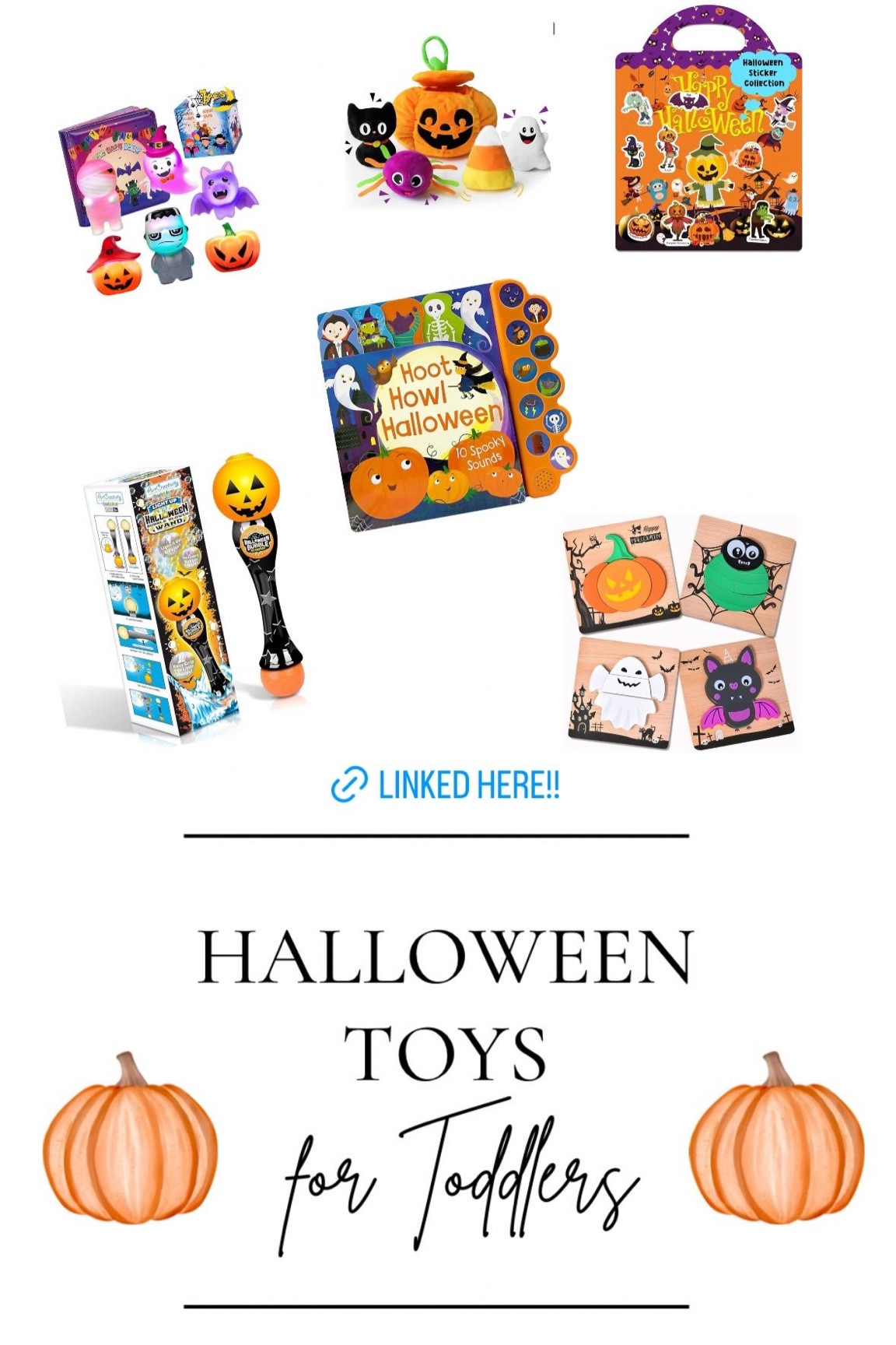 Halloween toys for toddlers! Perfect for boo baskets! 

#LTKSeasonal #LTKBaby #LTKKids