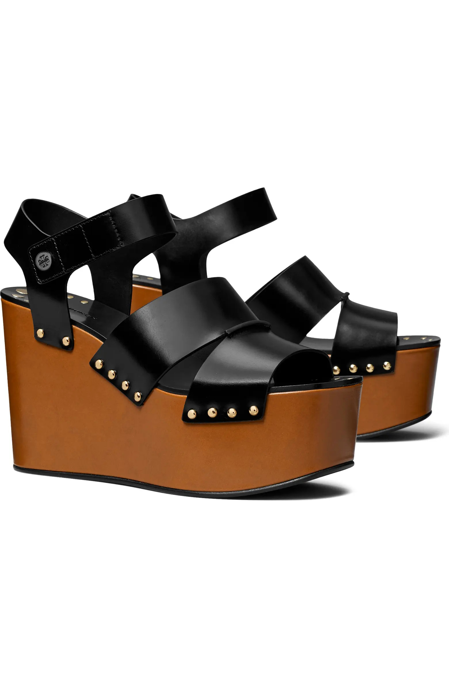 Stud Platform Wedge Sandal (Women) | Nordstrom