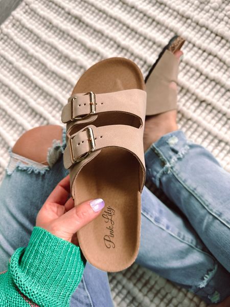 Birkenstock look alike ! Affordable sandal! True to size ! Code: APRIL20 



#LTKshoecrush #LTKfindsunder50 #LTKSeasonal