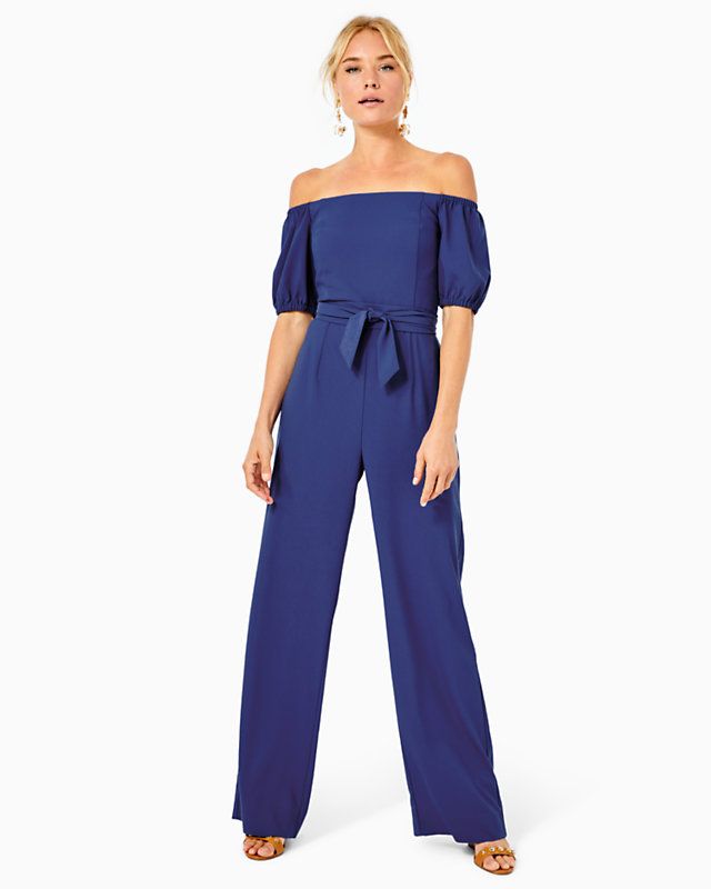 Jada Off-The-Shoulder Jumpsuit | Lilly Pulitzer | Lilly Pulitzer