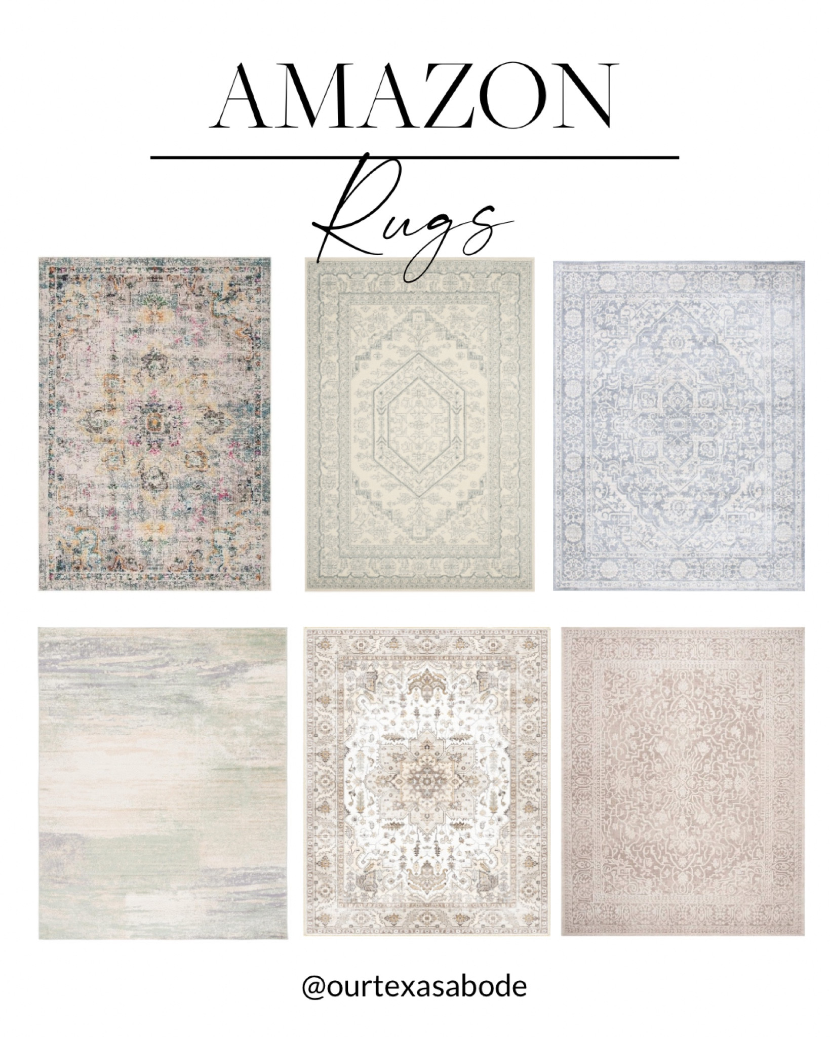 Amazon rugs 🙌🏻🙌🏻

Neutral rugs, safavieh, transitional style, neutral fall rugs, modern style,  Holland knot, vintage rugs, Adirondack 

#LTKHome #LTKStyleTip