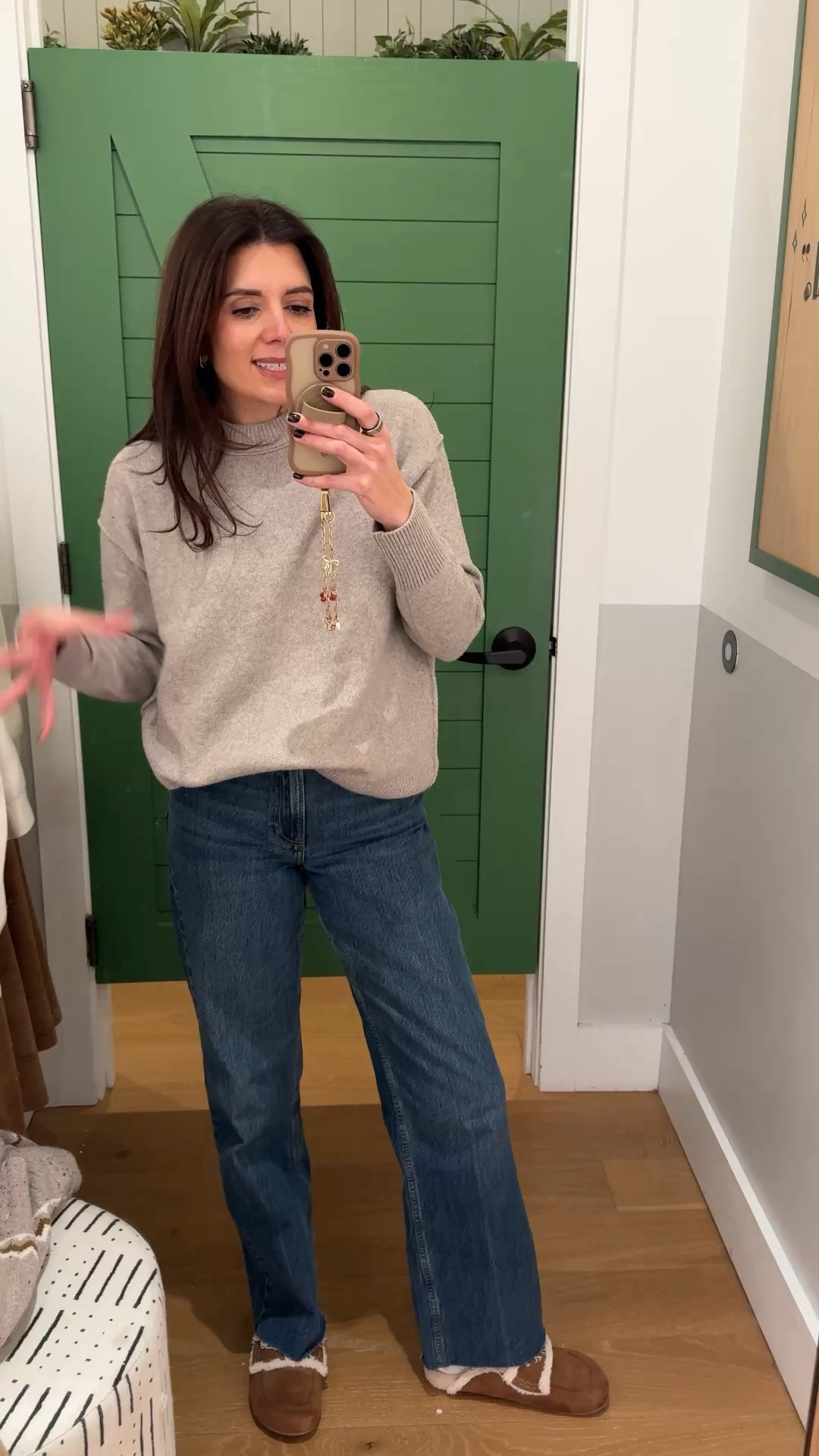 Cozy winter aerie try on! Everything up to 50% off!! I’m 5’7” wearing a size XS in the sweater. Jeans in 26 tall length. 

@aerie

#LTKTall #LTKSaleAlert #LTKFindsUnder50
