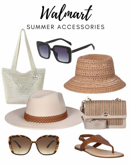 Summer Accessories from Walmart!! #WalmartPartner #WalmartFashion @WalmartFashion 

#LTKSeasonal #LTKFindsUnder50 #LTKStyleTip