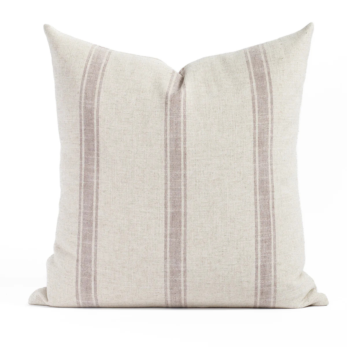 Theo Stripe 22x22 Pillow, Mauve | Tonic Living