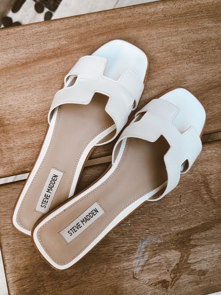 One of my favorite sandal slides on sale for $30 off this weekend! If between sizes size up. i am 9.5 usually and ordered size 10. i have three colors and they are super comfortable to walk in! 

#LTKtravel #LTKFind #LTKshoecrush