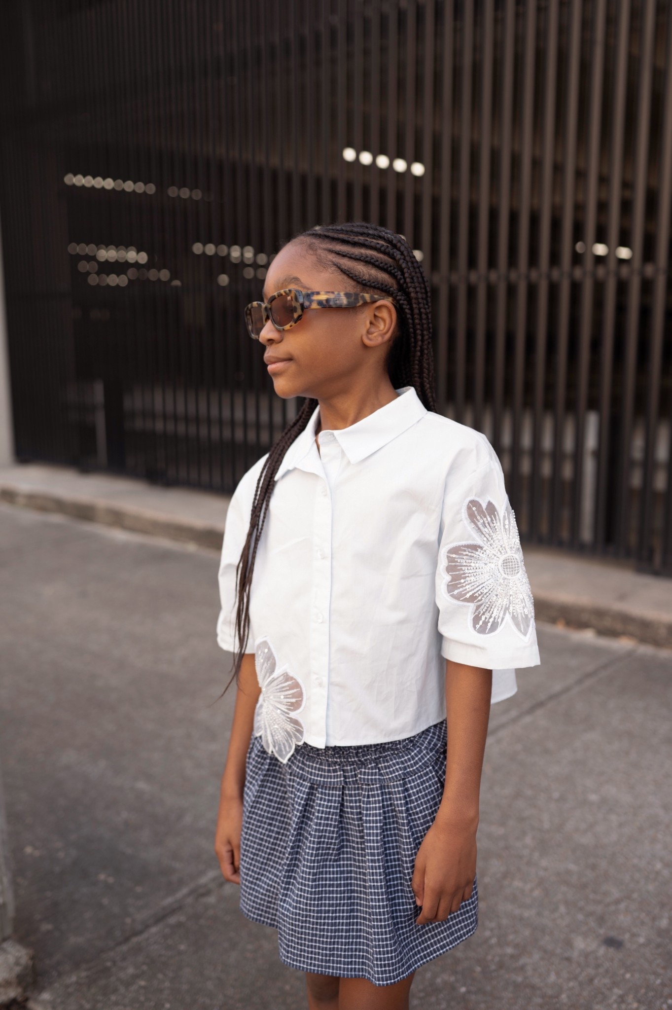 Kids spring break outfit- skirt and button down top 

#LTKFamily #LTKStyleTip #LTKKids