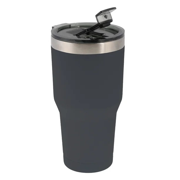 Ozark Trail Double-wall Vacuum-sealed Stainless Steel Tumbler Gray, 30 oz | Walmart (US)