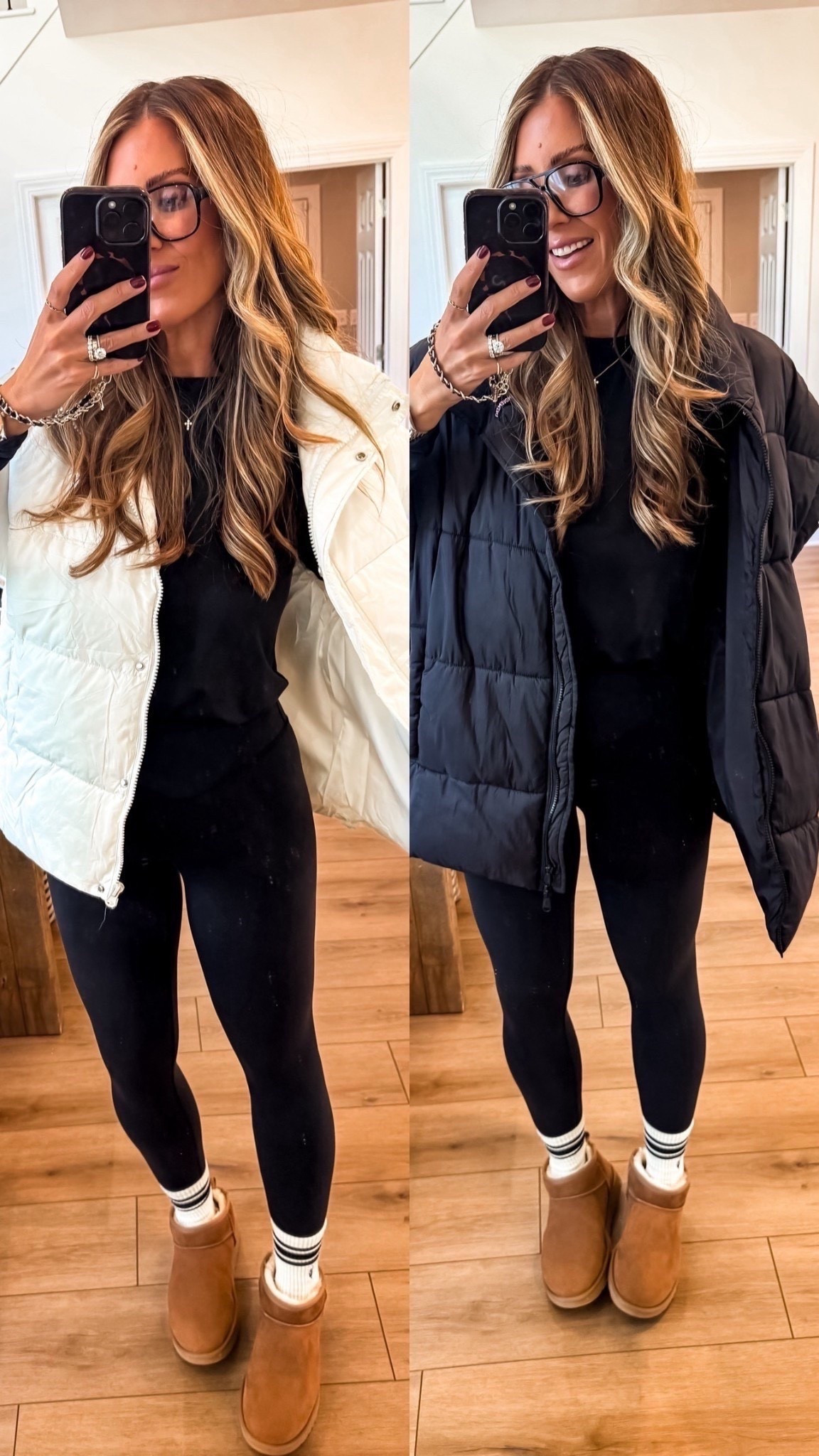 Oversized puffer vest, layering, fall and winter outfits, Athleisure, themominstylee

#LTKootd #LTKSeasonal #LTKmomlife
