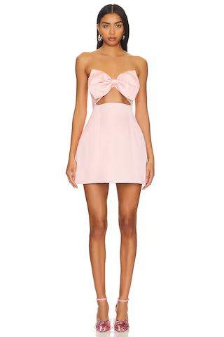 SAU LEE Estelle Dress in Powder Pink from Revolve.com | Revolve Clothing (Global)