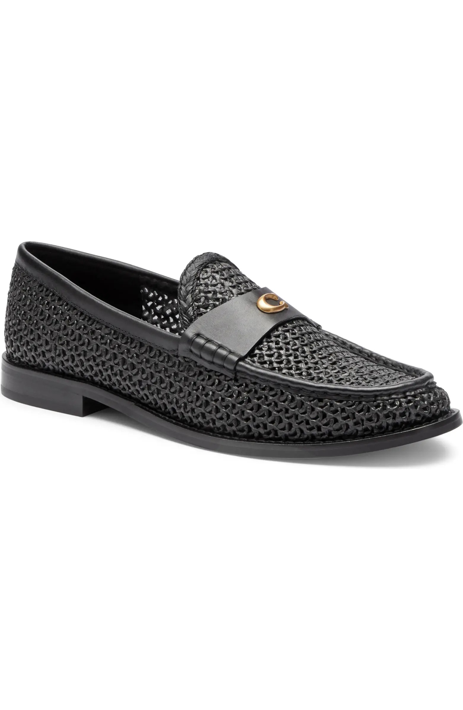 COACH Jolene Raffia Loafer (Women) | Nordstrom | Nordstrom