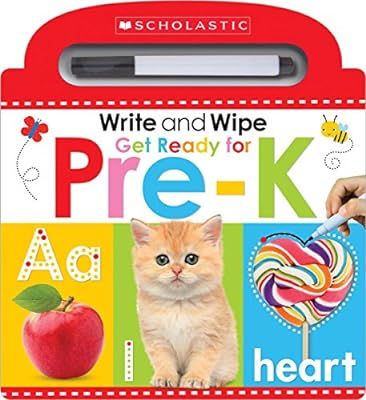 Write and Wipe Get Ready for Pre-K: Scholastic Early Learners (Write and Wipe) | Amazon (US)