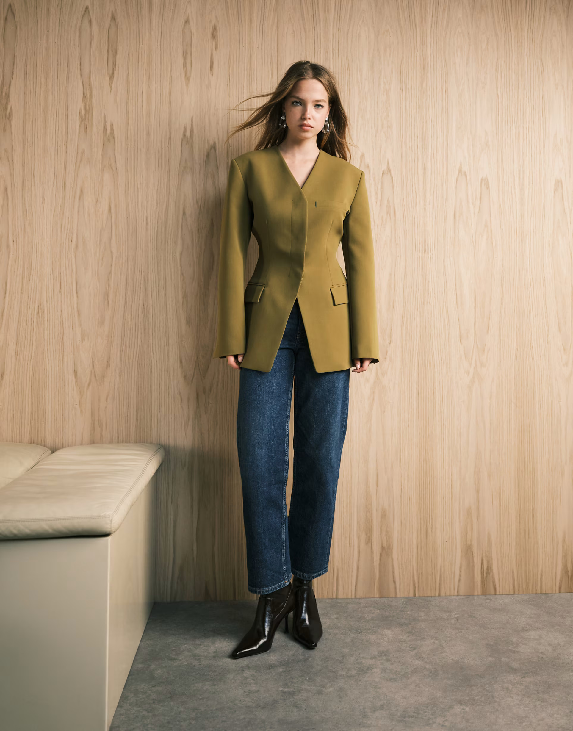 ASOS DESIGN ankle grazer comfort stretch straight leg jeans in dark wash  | ASOS | ASOS (Global)