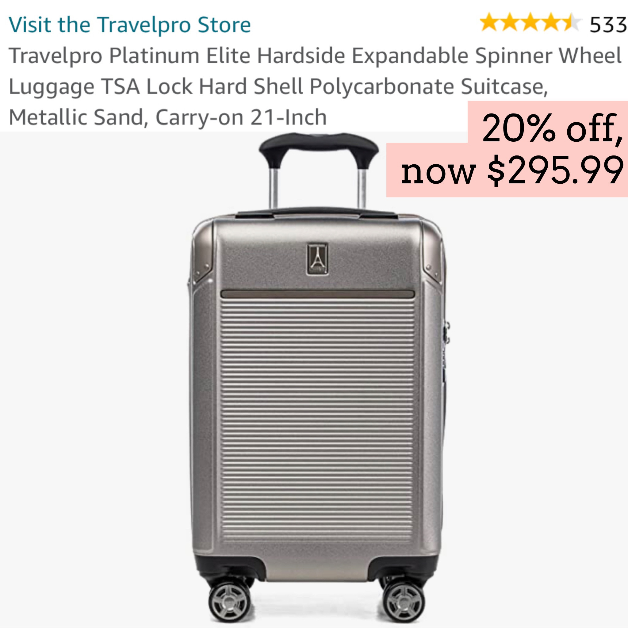 Travelpro luggage #TravelLikeAPro

#LTKtravel #LTKstyletip #LTKsalealert