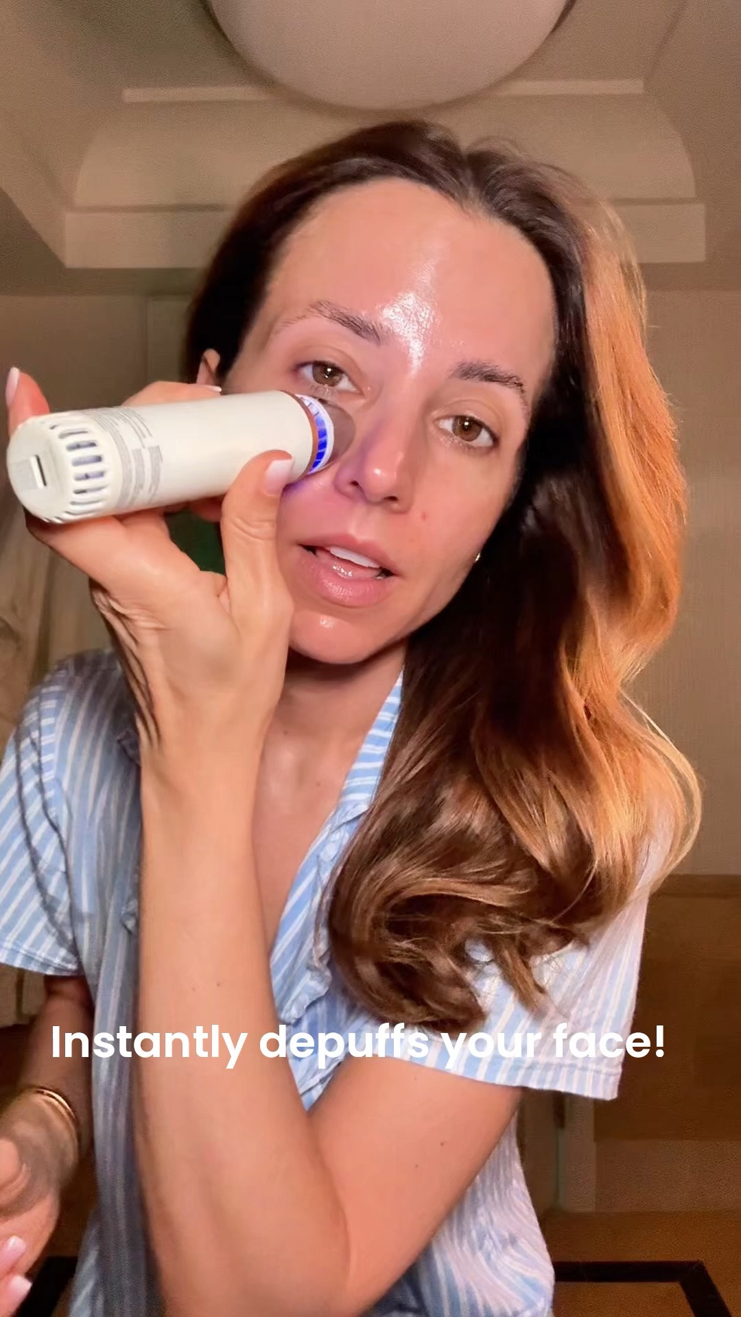 Weird but worth it! Here are 9 random things you need! I love my hot and cold wand and travel with this, too! I use it under my eyes and on my cheeks to depuff my face in the morning! I will apply eye cream and then use it under the eyes. I prefer the cold setting but it has a heat setting, too. 
#LTKselfcare #LTKmorningroutine #LTKTravel

#LTKmorningroutine #LTKselfcare #LTKBeauty