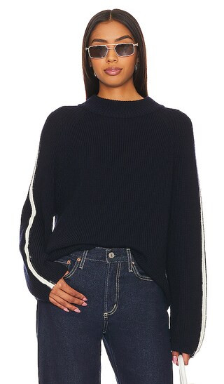 Teagan Sweater in Elm & Sunflower | Revolve Clothing (Global)