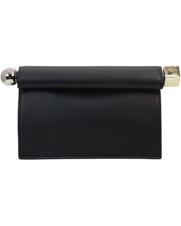 Trendy PU Leather Clutch Bag for Women Versatile Folding Evening Purse Metal Decoration Crossbody... | Amazon (US)