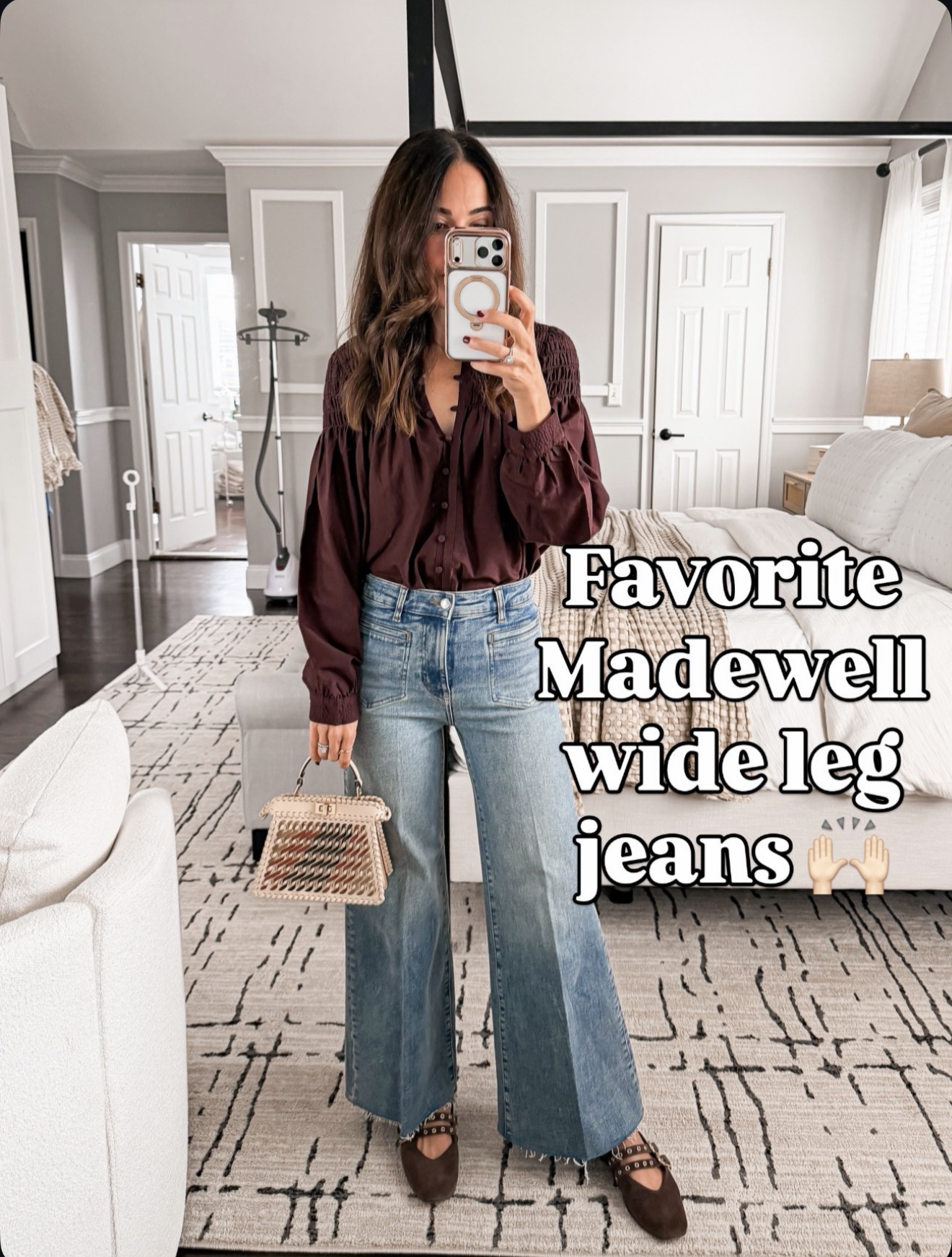 My all-time favorite Madewell wide leg jeans — classic, flattering, always worth it 👏 🔗⬇️

#LTKSeasonal #LTKOver40 #LTKgrwm