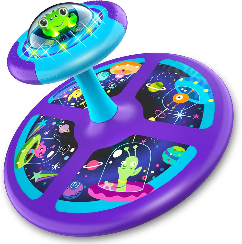 MindSprout Light-Up Space Twister | 360° Sit Twist and Spin, Toddler Toys Age 2, 3, 4, 5, Birthd... | Amazon (US)