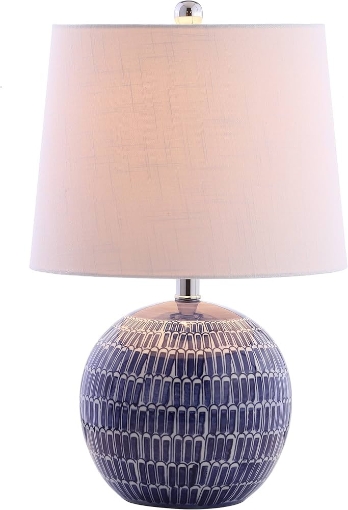 JONATHAN Y JYL5044A Ronald 21" Ceramic LED Table Lamp Coastal Contemporary Bedside Desk Nightstan... | Amazon (US)
