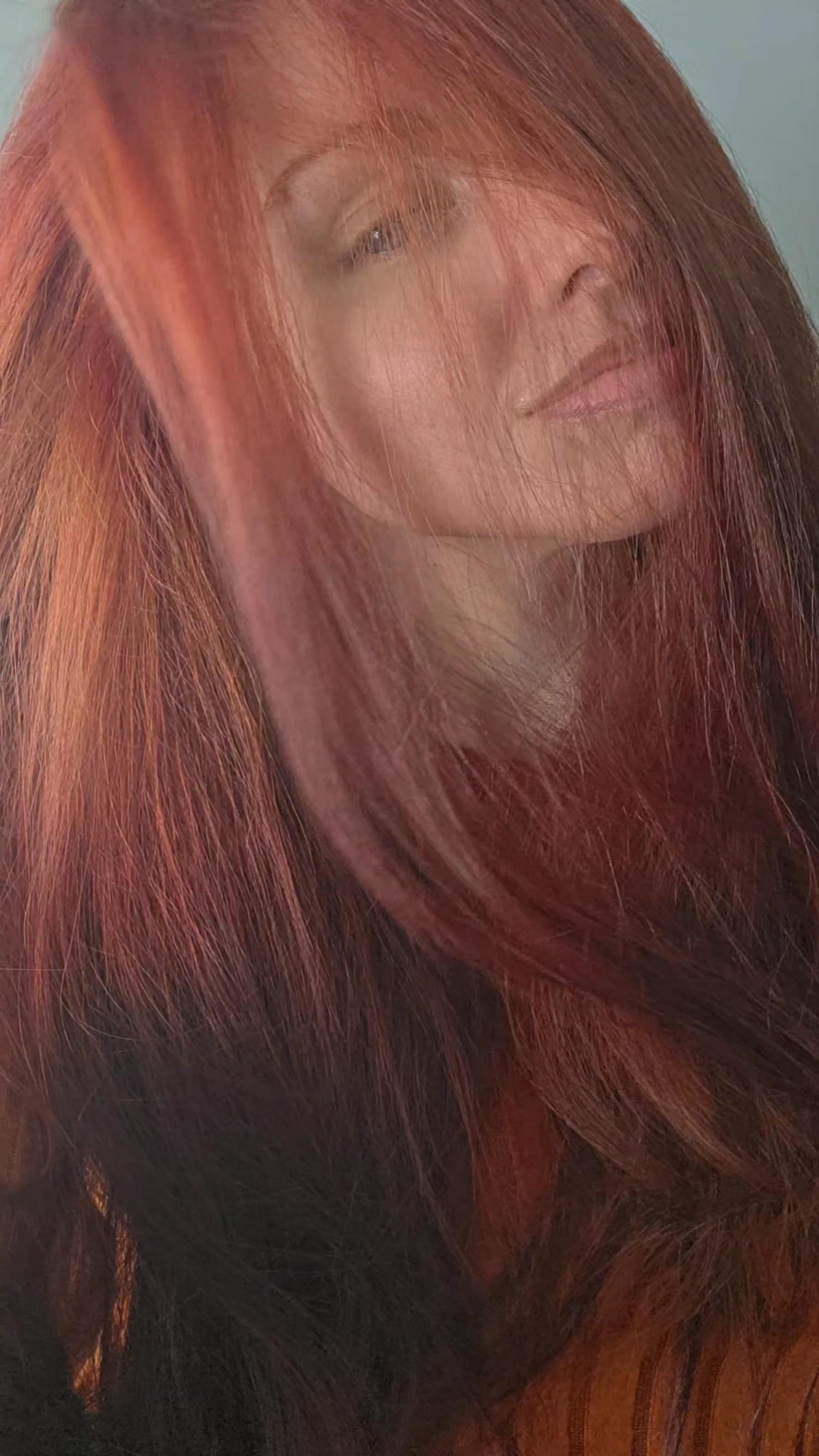 Life is better with red hair🖤☕️@Garnier has always been my favorite brand for red dye. My signature shade? R3, Ultra Intense Red Auburn. But... now that I have gray growing in, I switched to Olia 6.65 Intense Red.Same vibrant redNo fadeKeeps my long hair healthy.

#LTKdayinmylife #LTKBeauty #LTKU