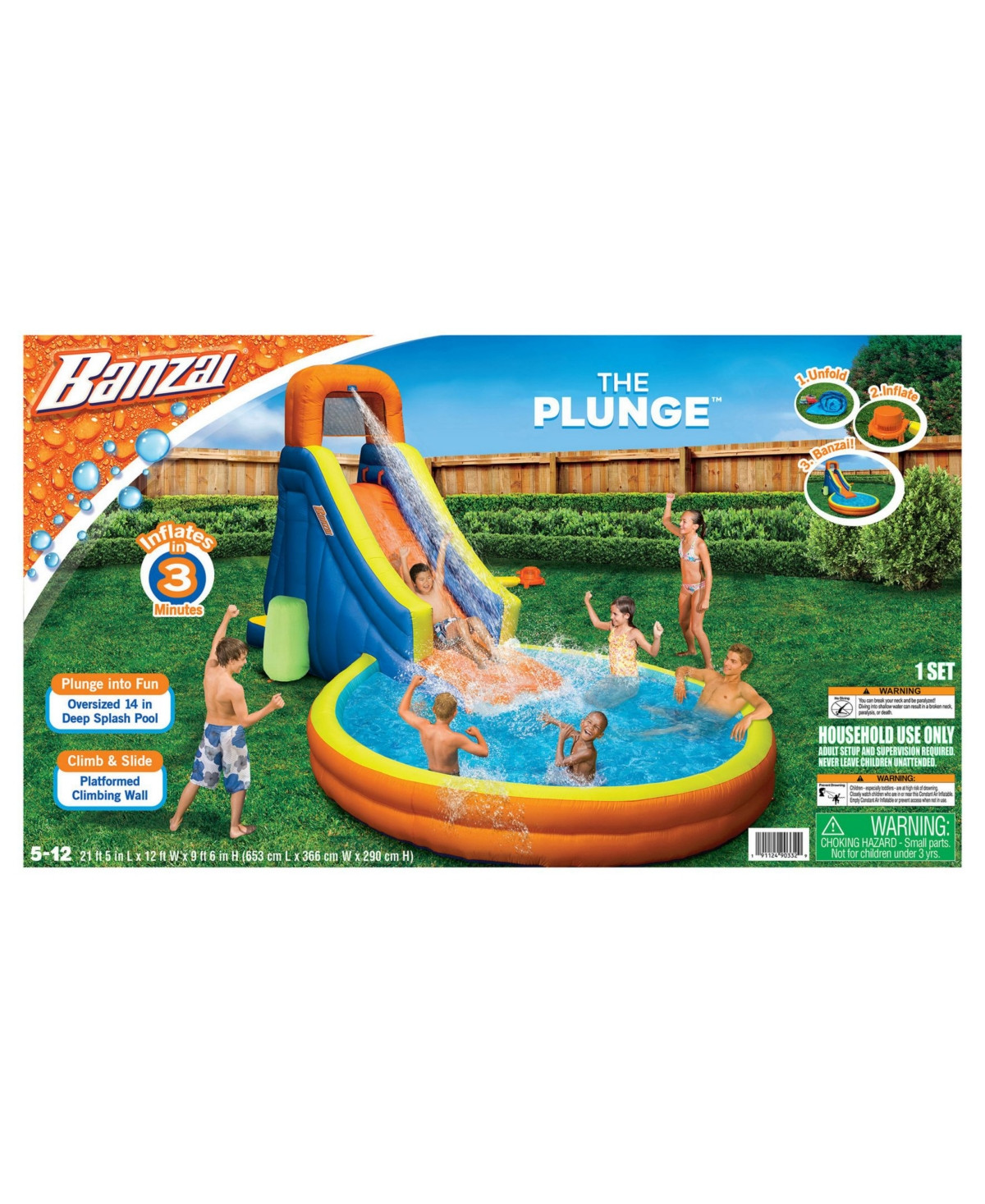 Banzai The Plunge Water Park Slide/Pool | Macys (US)