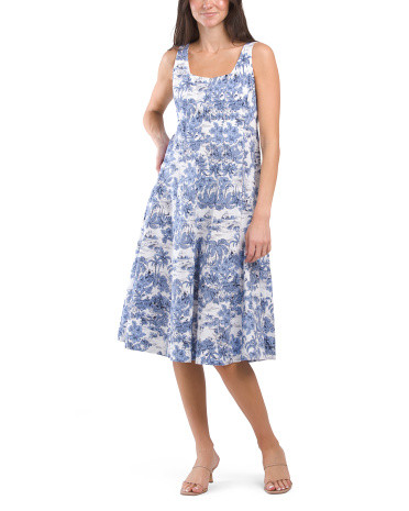 Seamed Fit And Flare Dress | TJ Maxx