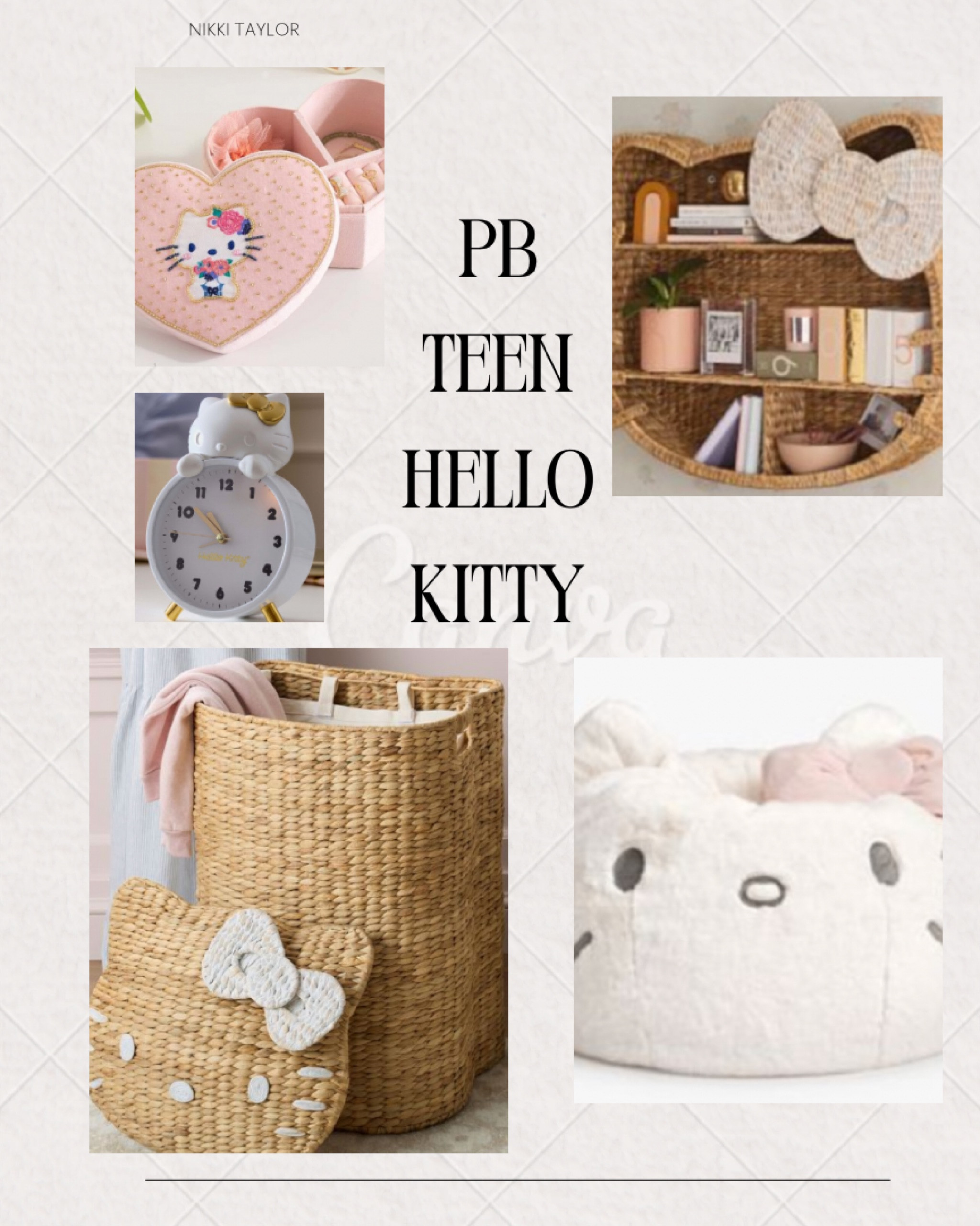PB Teen dropped a Hello Kitty collab and these were too cute not to share! 
#potterybarnteen #potterybarn #hellokitty #homefinds #pb

#LTKHome #LTKKids