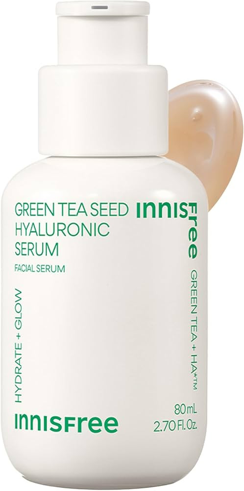 innisfree Green Tea Seed Hydrating Serum with Hyaluronic Acid & Niacinamide, Korean Face Serum fo... | Amazon (US)