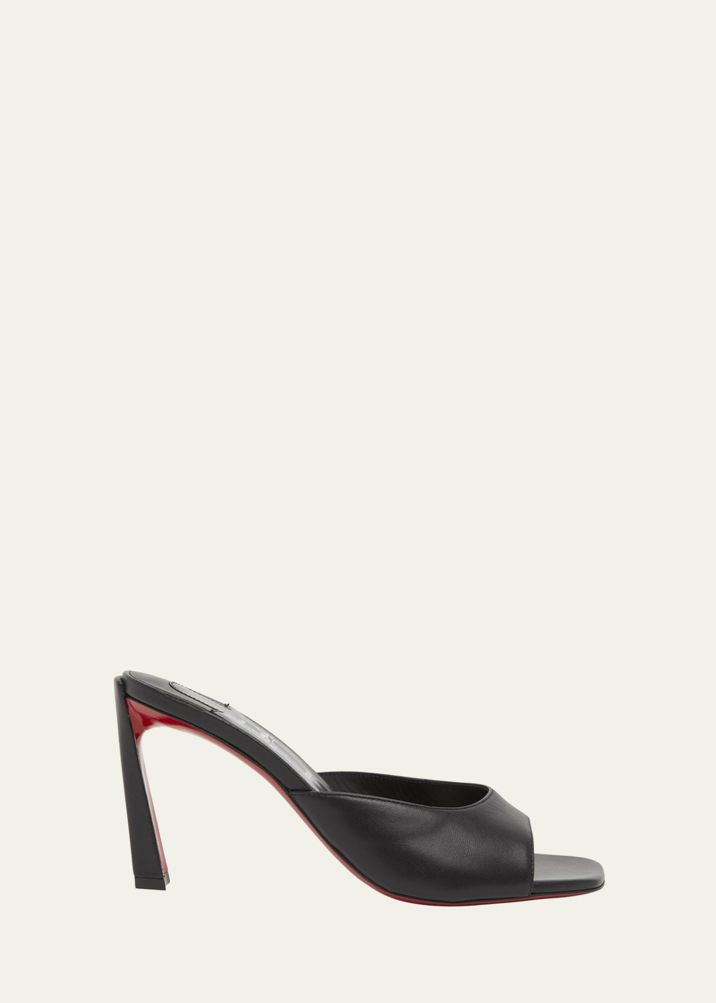 Christian Louboutin Condora Leather Red Sole Mule Sandals | Bergdorf Goodman