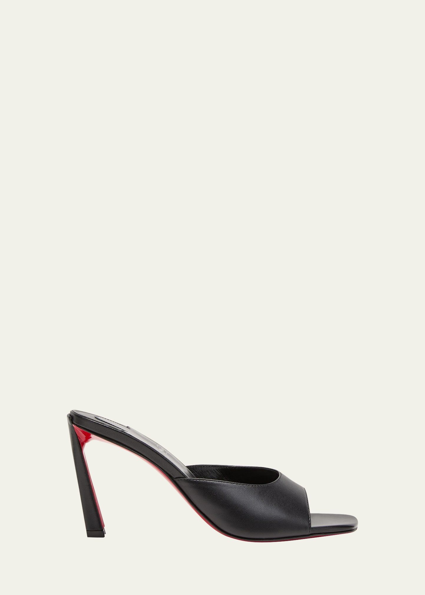 Christian Louboutin Condora Leather Red Sole Mule Sandals | Bergdorf Goodman