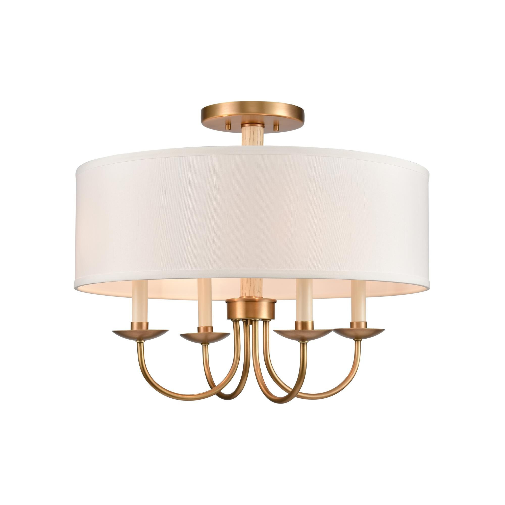 Neville 20 Inch 4 Light Semi Flush Mount by ELK Lighting | 1800 Lighting